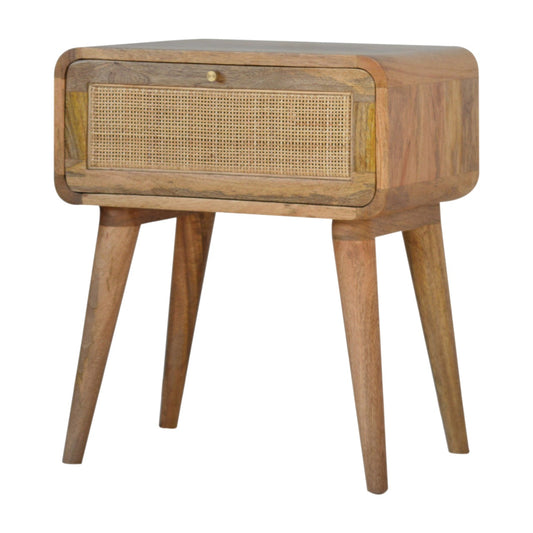 Woven Bedside Table/Cabinet