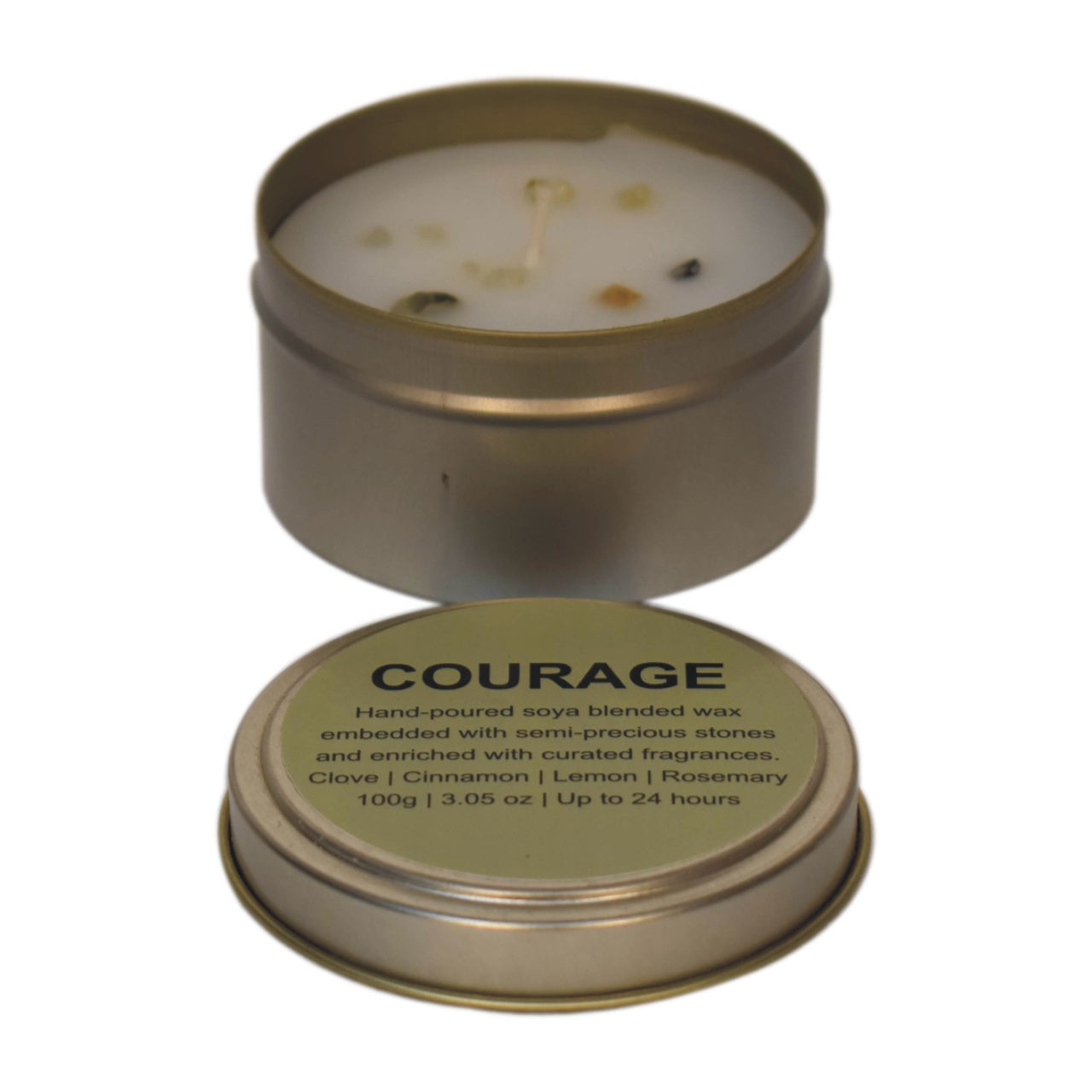 Candle Stone Jar Set (Courage, Dream, Hope)