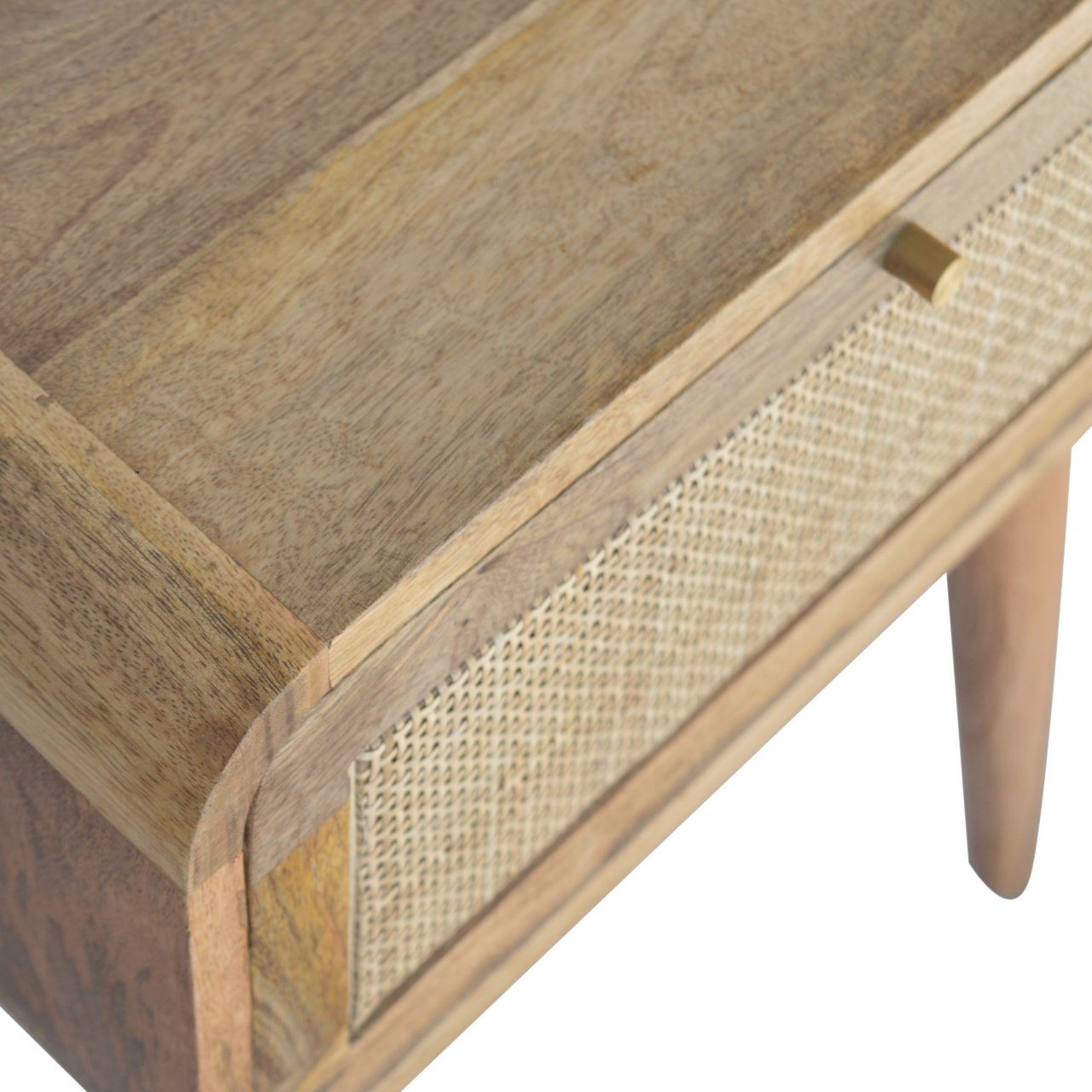 Woven Bedside Table/Cabinet