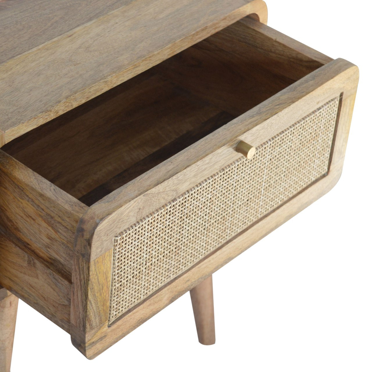 Woven Bedside Table/Cabinet