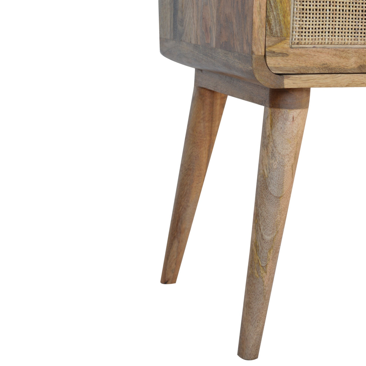 Woven Bedside Table/Cabinet