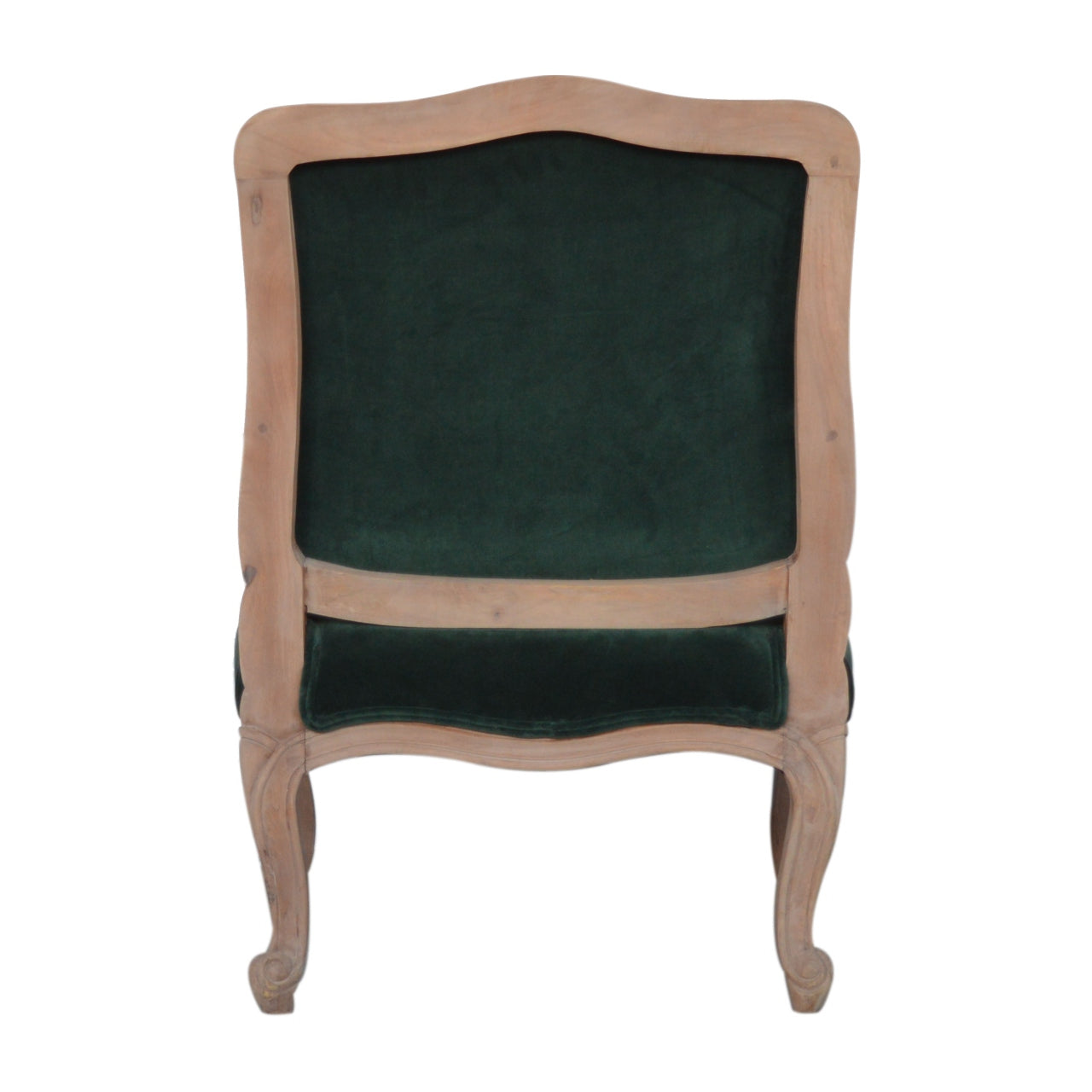 **SOLD OUT**Emerald Green Velvet French Style Chair