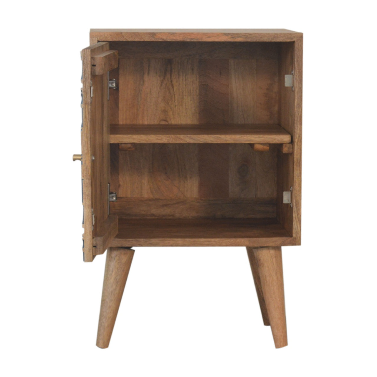 Acadia Navy Bedside Cabinet