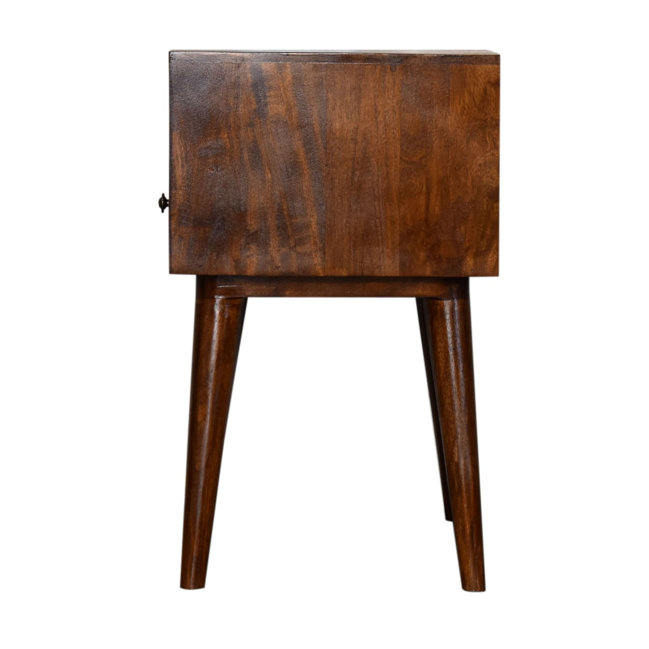 Modern Chestnut Solid Wood Bedside Table