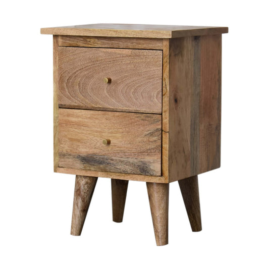 Oak-ish Bedside Cabinet