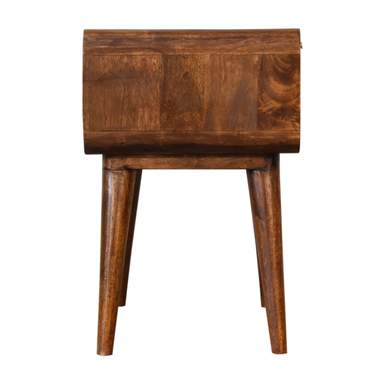 Chestnut Woven Bedside Cabinet