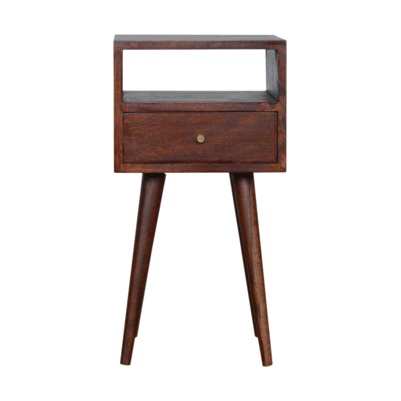 Small Cherry Finish Bedside Cabinet/Table