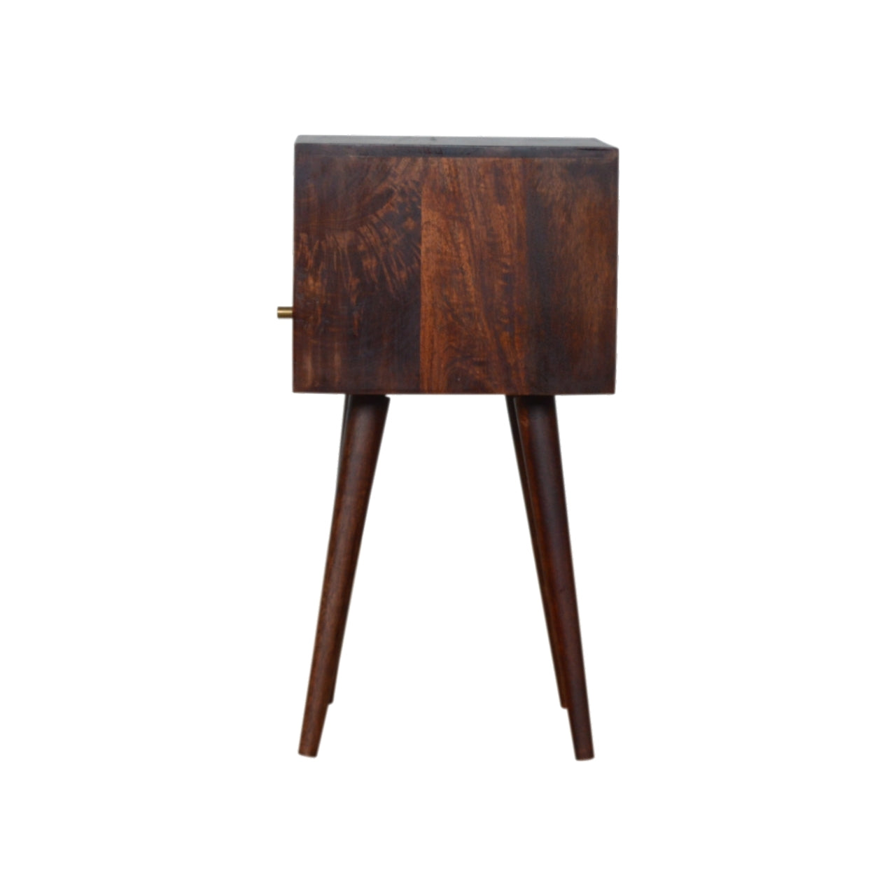 Small Cherry Finish Bedside Cabinet/Table