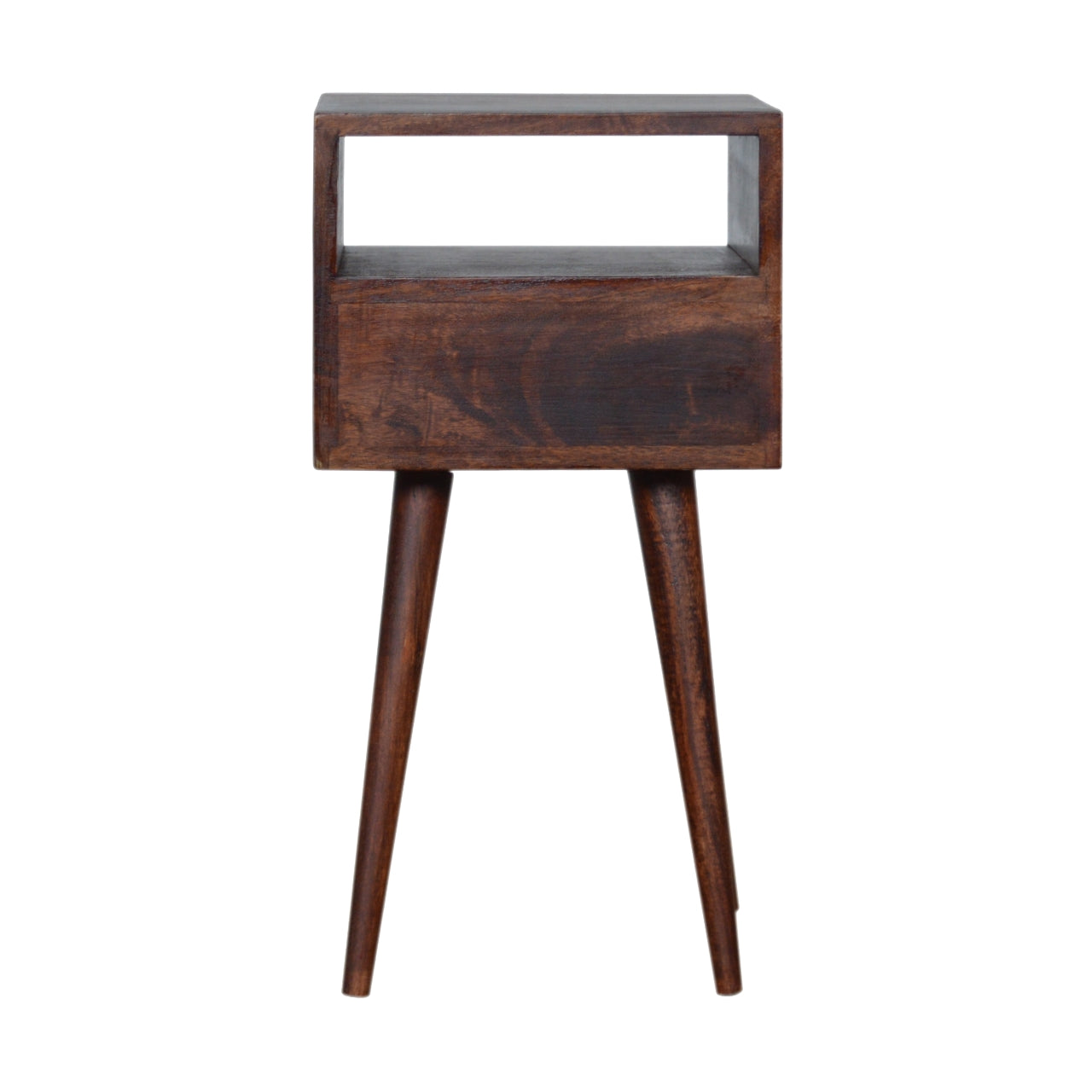 Small Cherry Finish Bedside Cabinet/Table