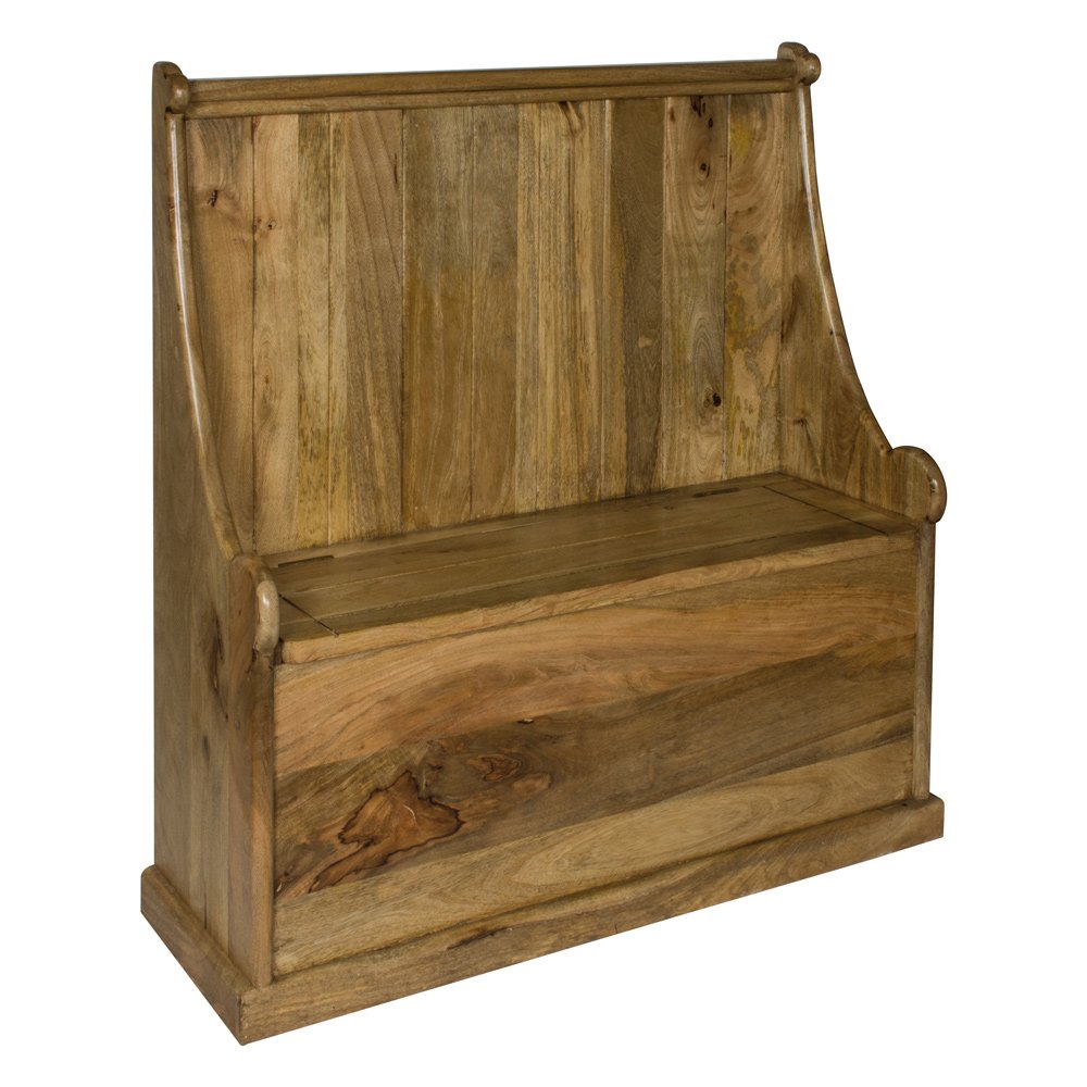 Granary Royale Solid Wood Monk Bench