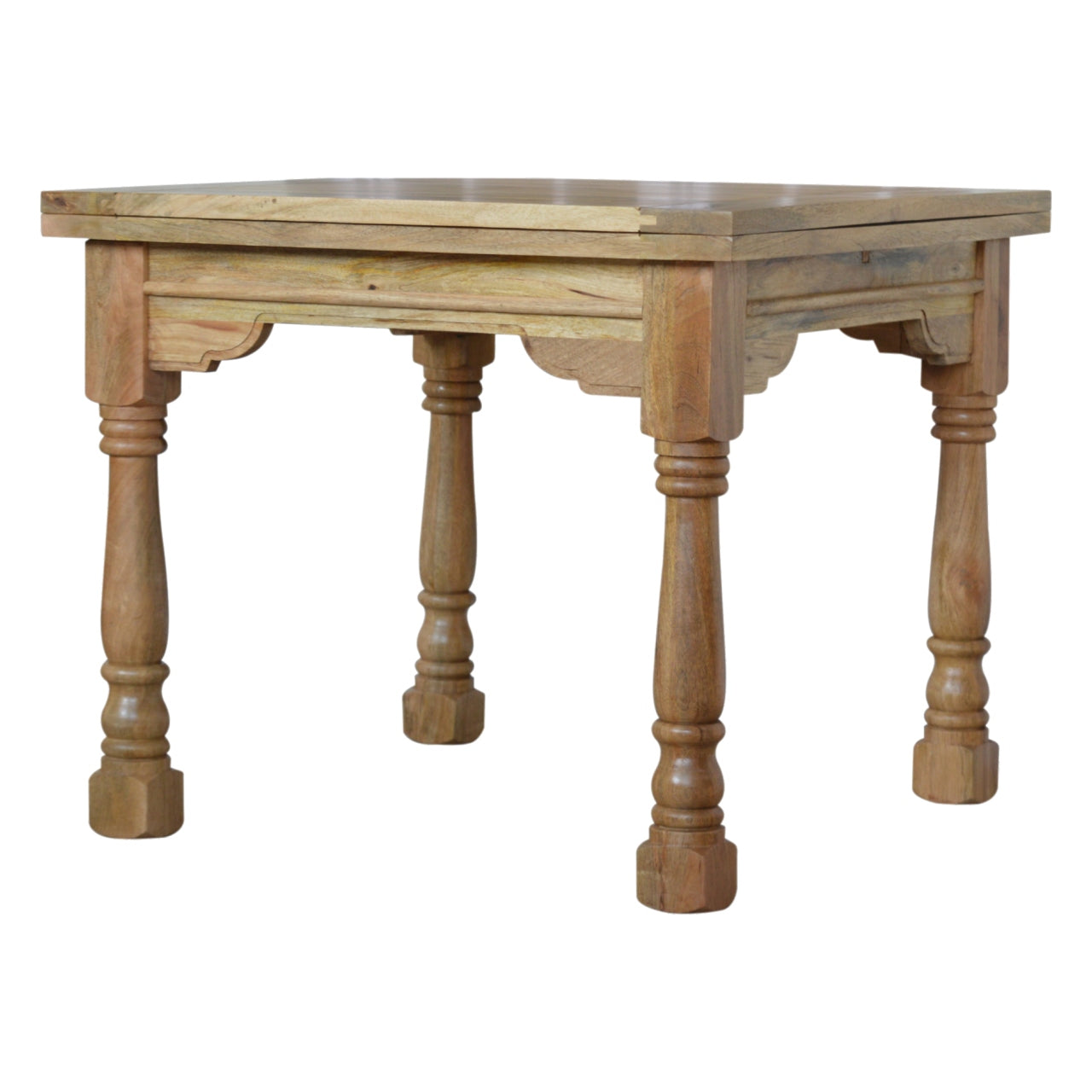 Granary Royale Turned Leg Solid Wood Butterfly Dining Table