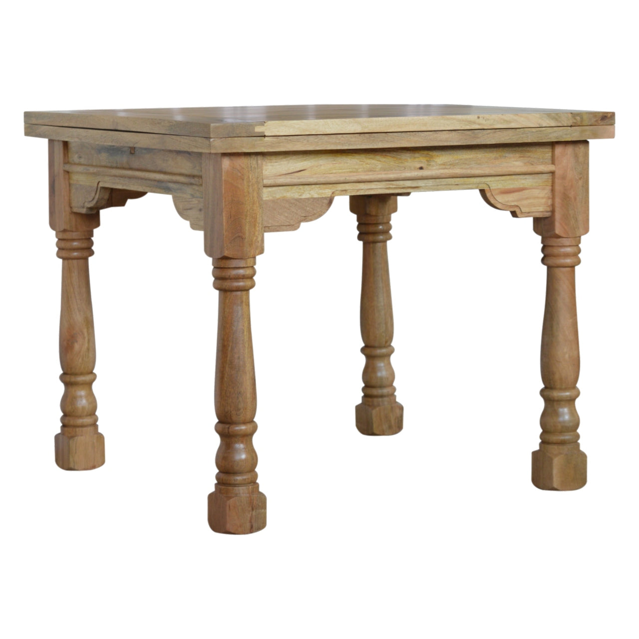 Granary Royale Turned Leg Solid Wood Butterfly Dining Table