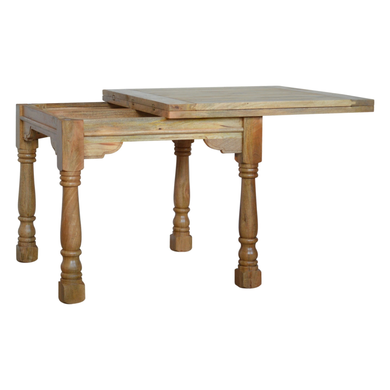 Granary Royale Turned Leg Solid Wood Butterfly Dining Table