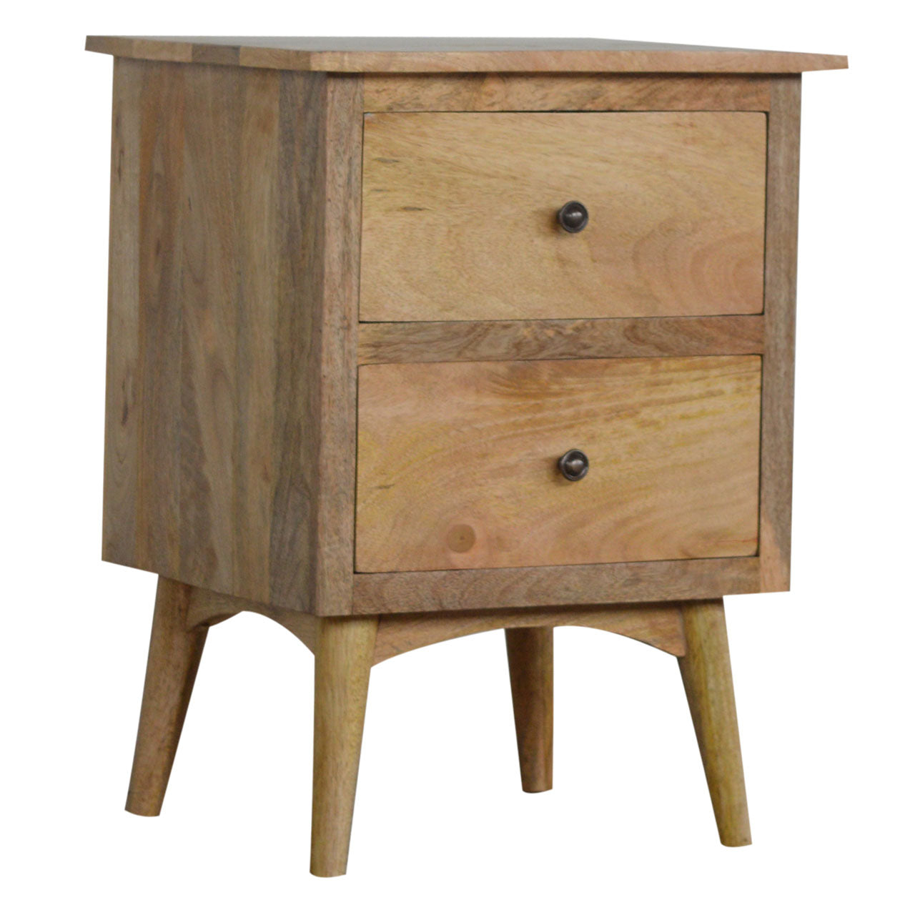 Nordic Style Bedside Cabinet with 2 Drawers