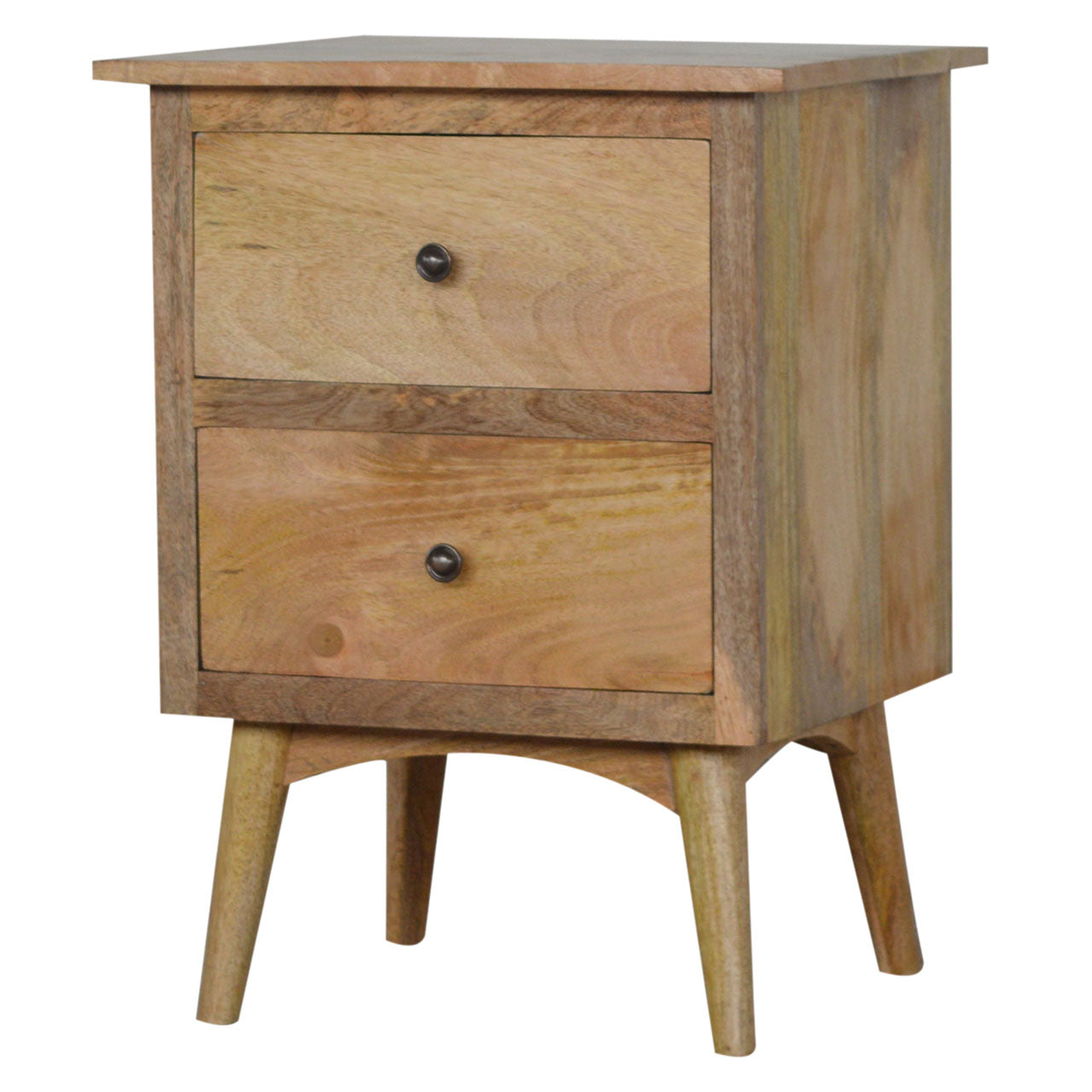 Nordic Style Bedside Cabinet with 2 Drawers