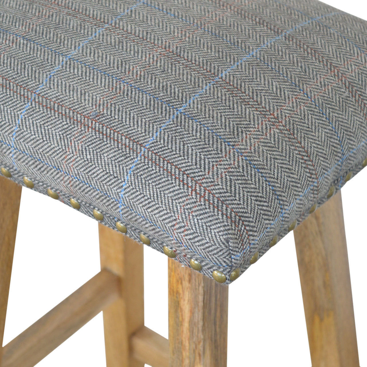 Multi Tweed Bar Stool