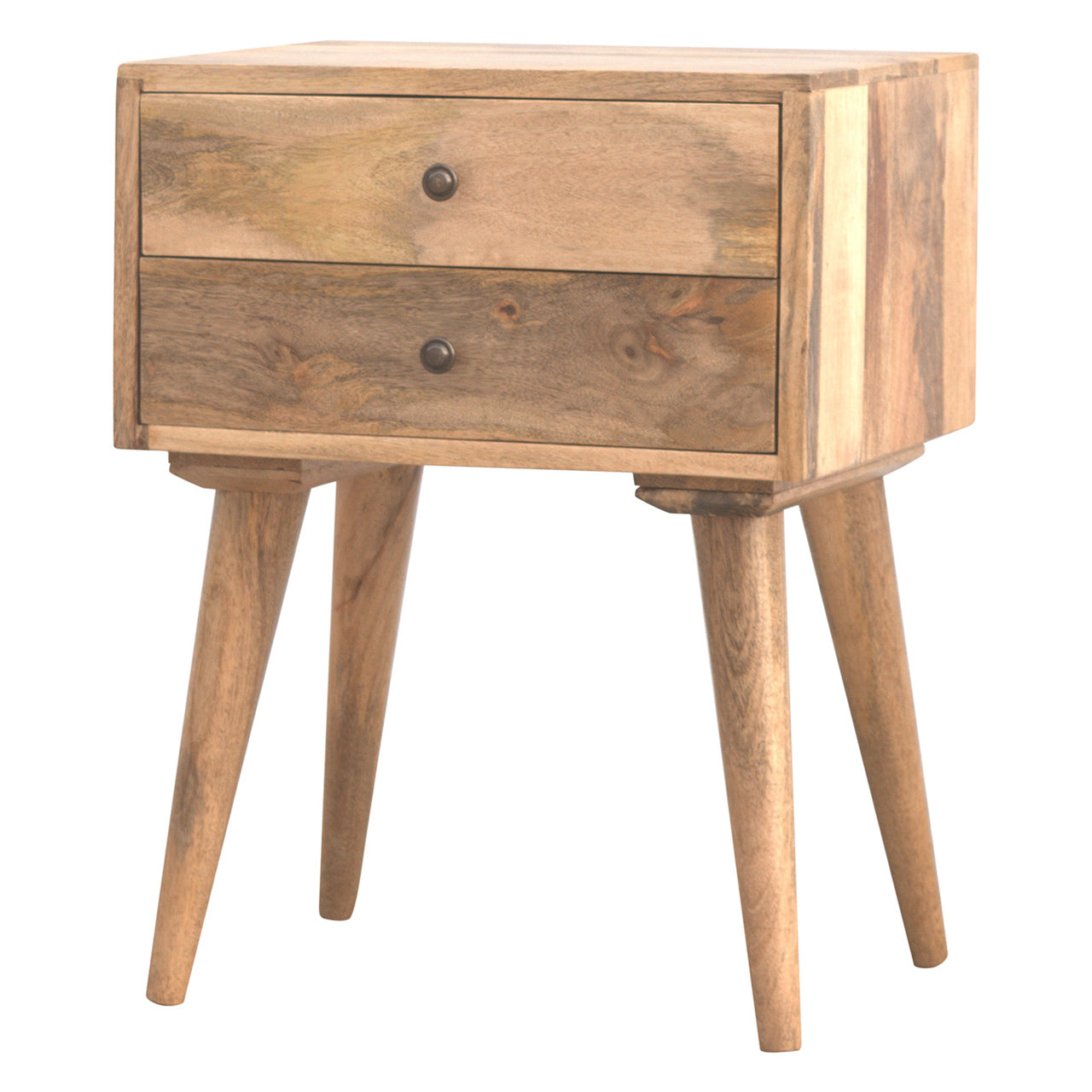 Modern Solid Wood Bedside Cabinet