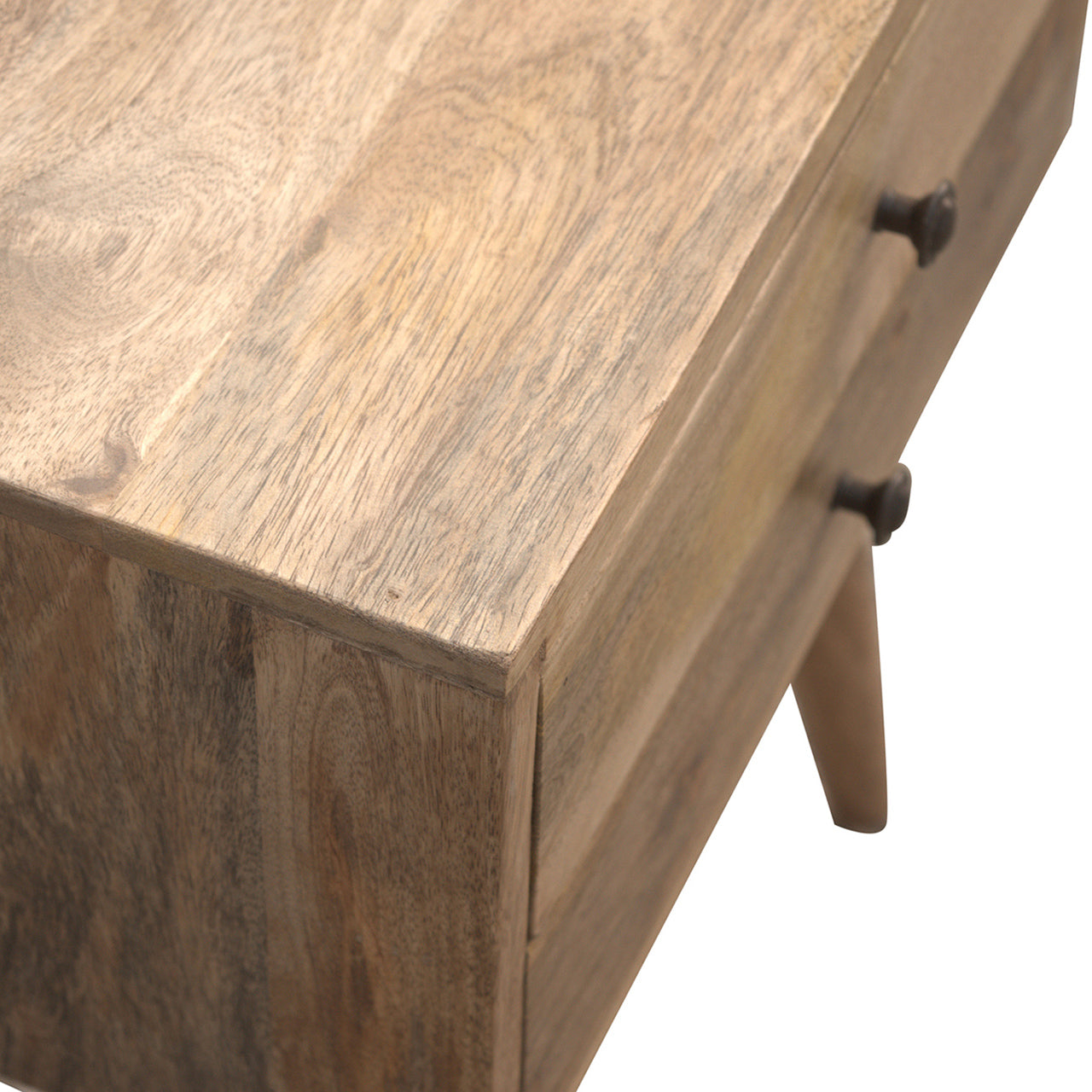 Modern Solid Wood Bedside Cabinet